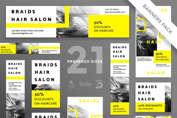 24+ Beauty Salon Banner Templates | Free PSD | AI | Vector | EPS Format Downloads